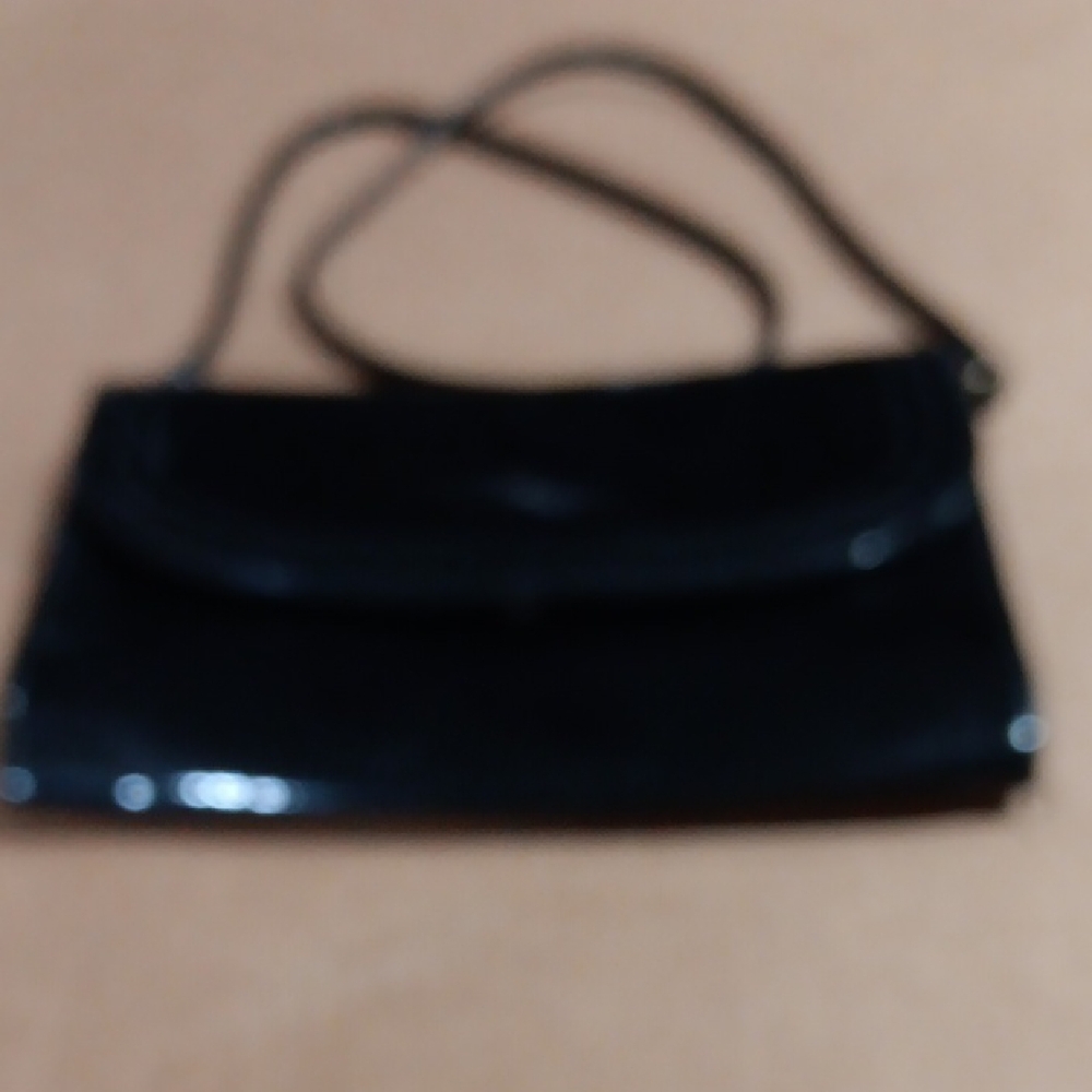 Patten Leather Black Women's Bag